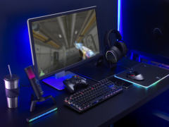 紧凑布局多设备连接，雷柏V500PRO-87多模版游戏机械键盘视频