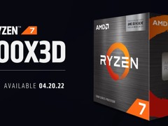 AMD推出全新桌面游戏处理器5800X3D 游戏性能大幅提升