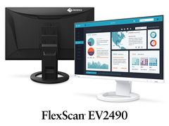 艺卓推出23.8英寸FlexScan EV2490显示器，配备Type-C连接