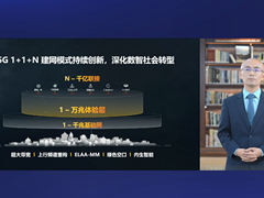 围绕“1+1+N”建网理念及技术创新，开启5.5G产业构建新征程