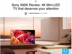 音画强悍备受认可，索尼电视X95K获海外媒体好评