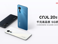 酷派COOL 20s 5G正式开售！千元以内首发5G对称式双扬声器手机