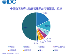 IDC：中国数字政府大数据管理平台市场稳步增长