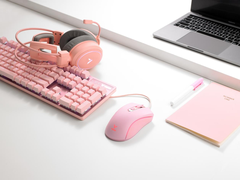 粉嫩入侵  雷柏粉色游戏全家桶推荐