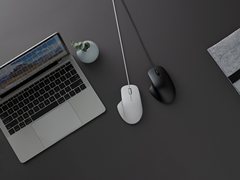 前后双侧键 雷柏N500有线光学鼠标图赏