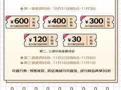京东11.11 PLUS会员省钱超260亿！领满6000减600优惠券、高端精品5折、9.9元喝喜茶
