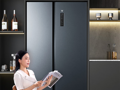 云米AI冰箱 Smart E（对开门535L）：小身材大空间，双十一1999元的小户型福音冰箱