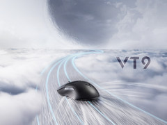 78g年度产品，3399引擎，雷柏VT9轻量化双模无线游戏鼠标视频
