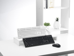 1.8米连接总线长  雷柏NX1800PRO有线光学键鼠套装上市