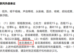 《新冠感染基层诊疗和服务指南（第一版）》发布 连花清咳片等被推荐