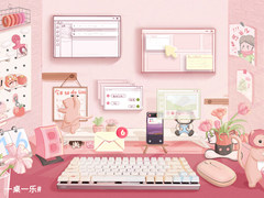 一桌一趣意，雷柏无线办公外设桌搭呈现