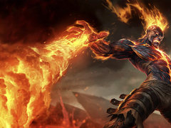 LOL复仇焰魂连招玩法 雷柏V700-8A多模有线无线背光游戏机械键盘宏定义驱动设置