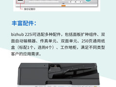 高效至简、安全可靠， 一张图读懂 柯尼卡美能达 bizhub225i