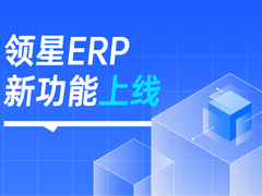 亚马逊ERP领星功能上新 | 让跨境业务运营和管理更具效益！