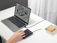 小配列，适用性强，雷柏K30数字小键盘视频