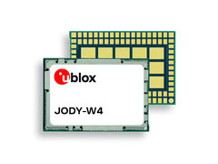 u-blox 推出最新汽车级模块 JODY-W4，支持 Wi-Fi 6E 和蓝牙 LE 音频功能