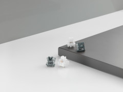 快银轴、弹白轴，厂润，雷柏自主热插拔线性轴KA-12上市