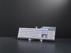 全尺寸RGB热插拔 雷柏V700DIY热插拔型幻彩背光游戏机械键盘上市