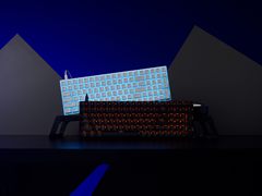 客制化热插拔轴 V500DIY-100&V700DIY热插拔型背光游戏机械键盘图赏