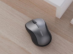 轻音微动 无线便携 雷柏M30 Silent无线光学鼠标图赏