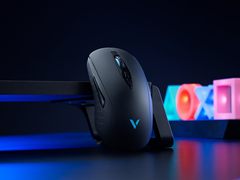 至高160小时续航 雷柏V200W有线无线双模无线充电RGB有线鼠标图赏