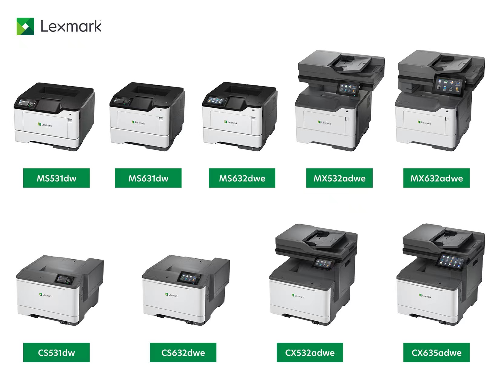 利盟A4激光打印机5和6系列新产品上市
