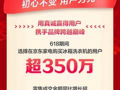京东618：超薄嵌入式冰箱成交金额同比增长超300%，诠释消费者需求变迁