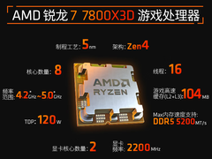 暑假打游戏就选它！AMD 锐龙7 7800X3D京东热销推荐