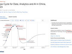 五项技术代表厂商，星环科技入围Gartner《2023年中国数据、分析及人工智能技术成熟度曲线》