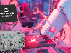 Microchip推出用于工业自动化的新型千兆以太网交换机LAN9662