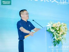 海信代慧忠“以用户为中心，海信新风空调公布全场景空气解决方案”