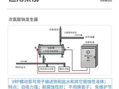 VDP自吸水泵在次氯酸钠发生器的应用