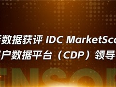 神策数据获评 IDC MarketScape 中国客户数据平台（CDP）领导者类别
