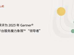 Oracle 获评为 2023 年 Gartner 战略云平台服务魔力象限 “领导者”