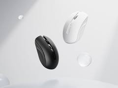 双侧内凹支撑，多设备交互更便捷，雷柏M350G 2024版多模无线鼠标上市