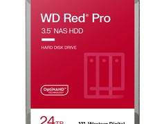 西部数据公司正式批量出货全新24TB WD Red Pro HDD