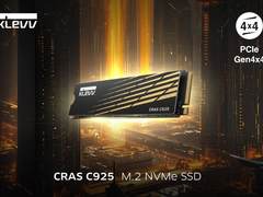 KLEVV科赋强势发布全新CRAS C925 Gen4 M.2固态硬盘