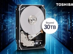东芝成功展示了容量超过 30TB 的近线存储硬盘