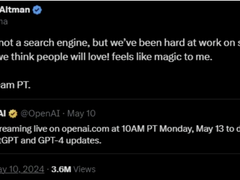 OpenAI旗舰模型GPT-4o如约而至，无障碍与人交谈、完全免费！
