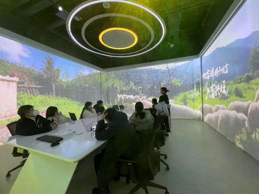 理光投影机×沉浸式会议室 | 科技超实力打造全景空间体验超能力