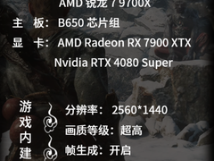 绝 佳体验《黑神话：悟空》 AMD 锐龙7 9700X稳定性能好