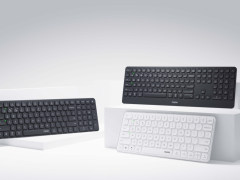 78键，99键、110键三种配列，薄至3.9mm，雷柏刀锋系列无线键盘释放生产力