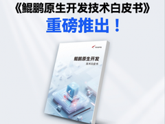 《鲲鹏原生开发技术白皮书》发布，携更多伙伴迈入原生开发新时代