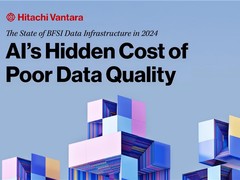 Hitachi Vantara新研究：金融服务业领导者在数据治理与基础架构需求方面举步维艰