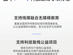 以科技之力赋能无碍未来：vivo发起“科技助残公益项目征集”，共建无障碍社会