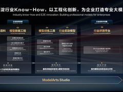 华为云帮助企业打造专业大模型，加速千行万业走向智能化