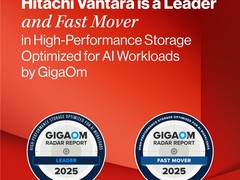 Hitachi Vantara获评GigaOm雷达报告面向AI工作负载优化的高性能存储“领导者”与“快速发展者”