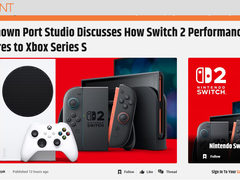 据高管所称，Switch2能轻松移植XSS平台60帧游戏