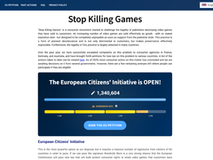 游戏售出就属于消费者！“Stop Killing Games”运动获得欧议会副主席支持