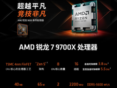 暑假游戏升级体验！AMD 锐龙7 9700X处理器首选